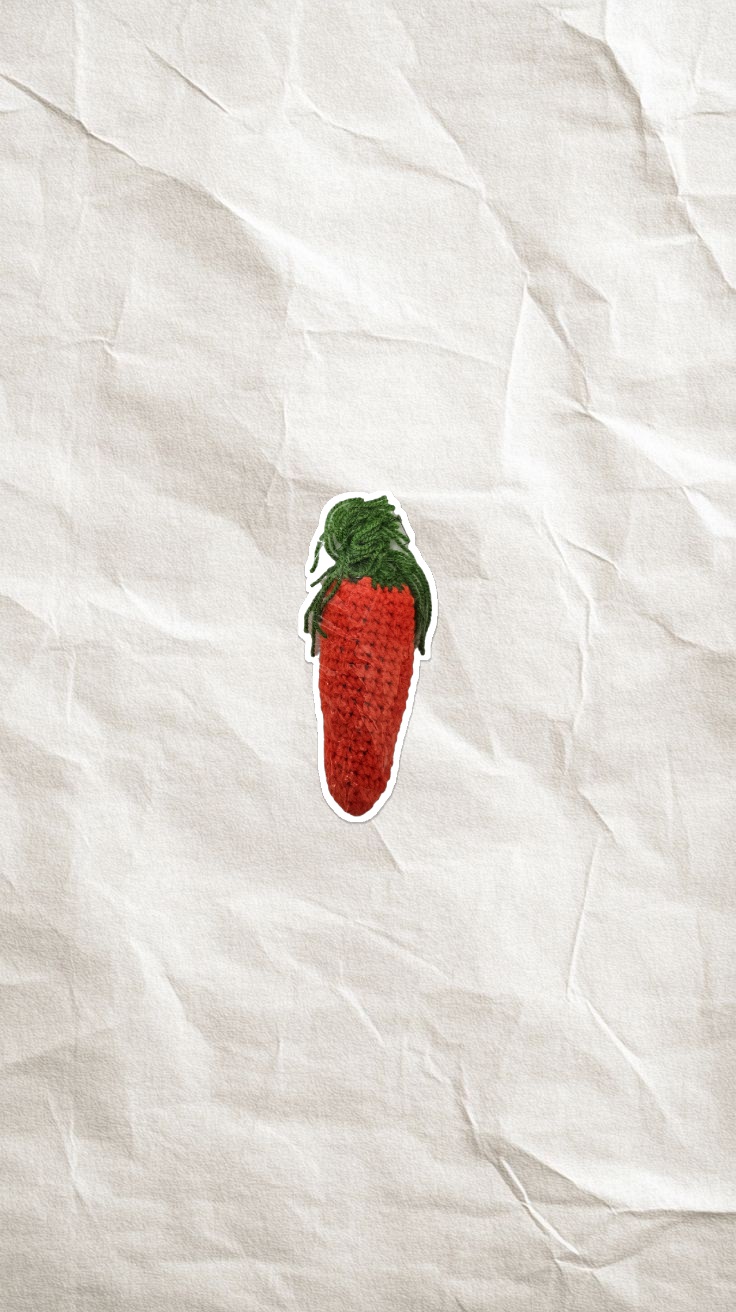 اسباب بازی بافتنی زنگوله دار هویج کوچک