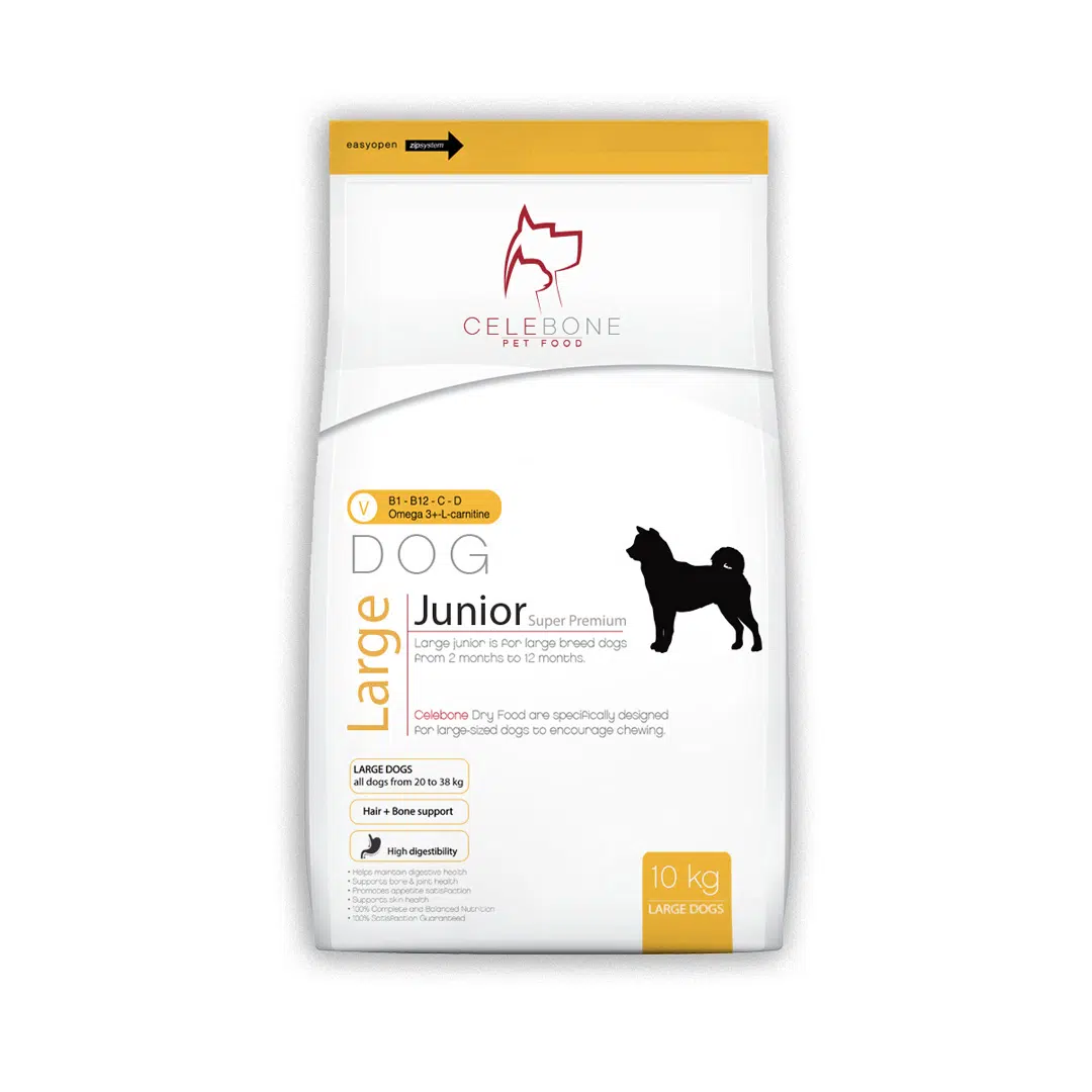 غذا خشک سلبن توله سگ نژاد بزرگ یک کیلویی