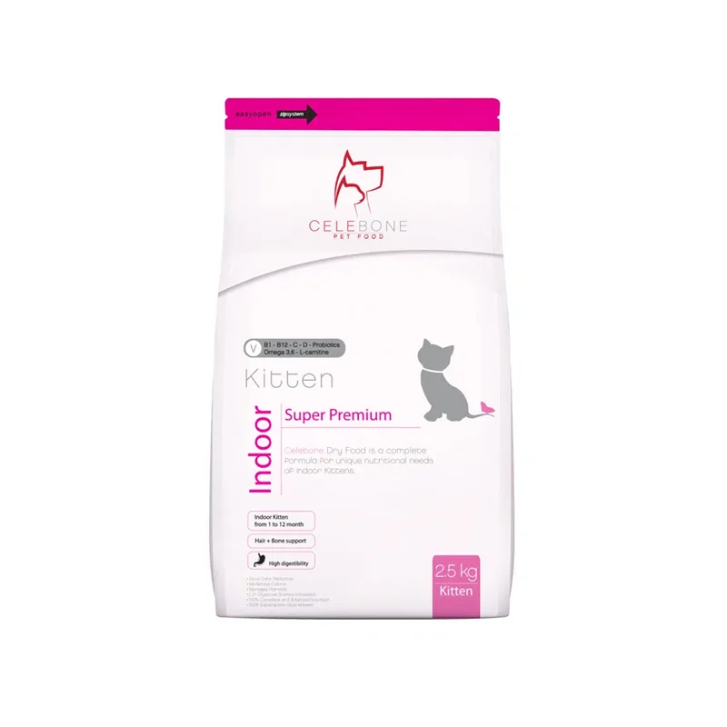 غذا خشک سلبن بچه گربه دو و نیم کیلویی