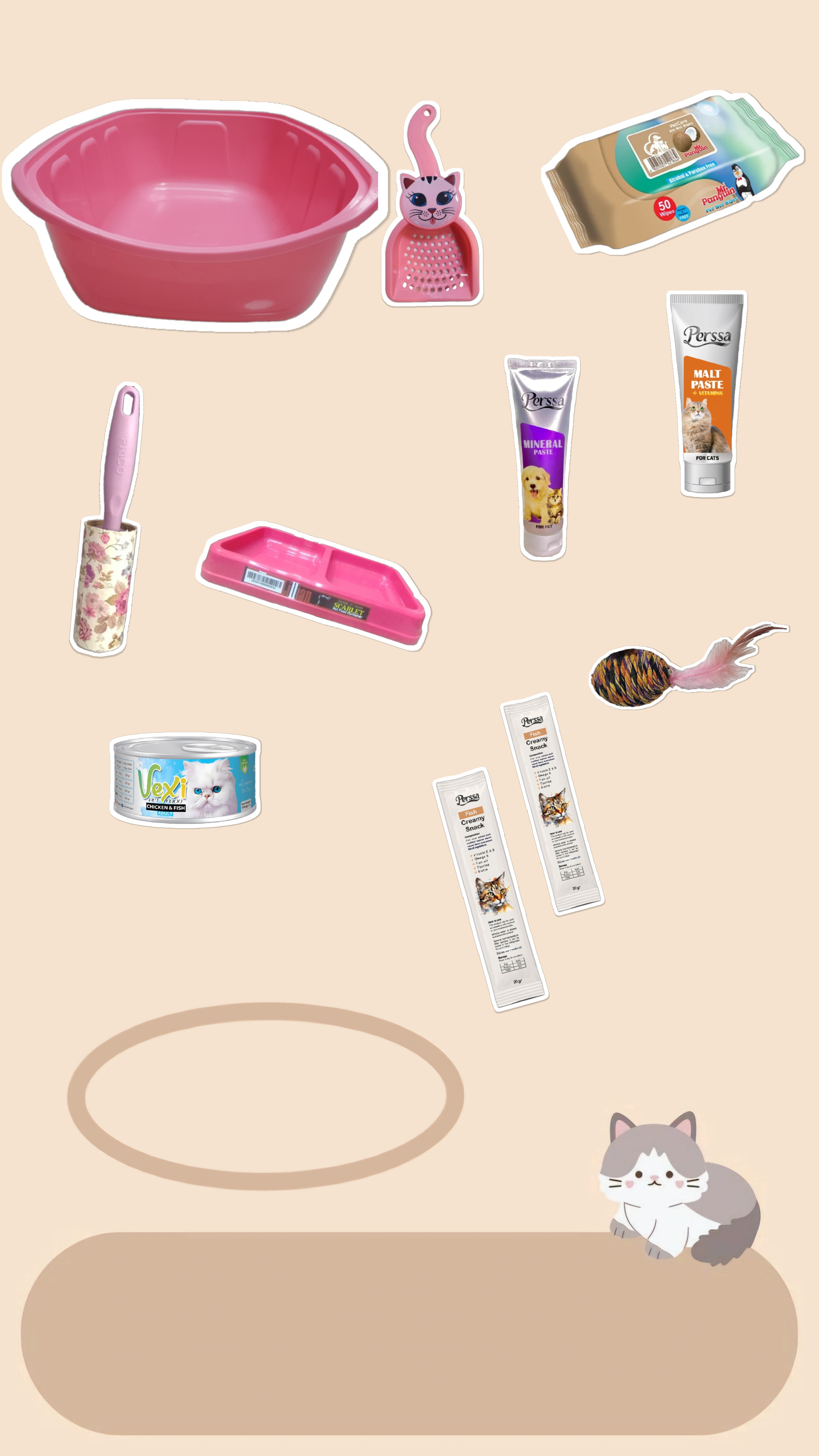 پک آماده گربه بالغ اقتصادی