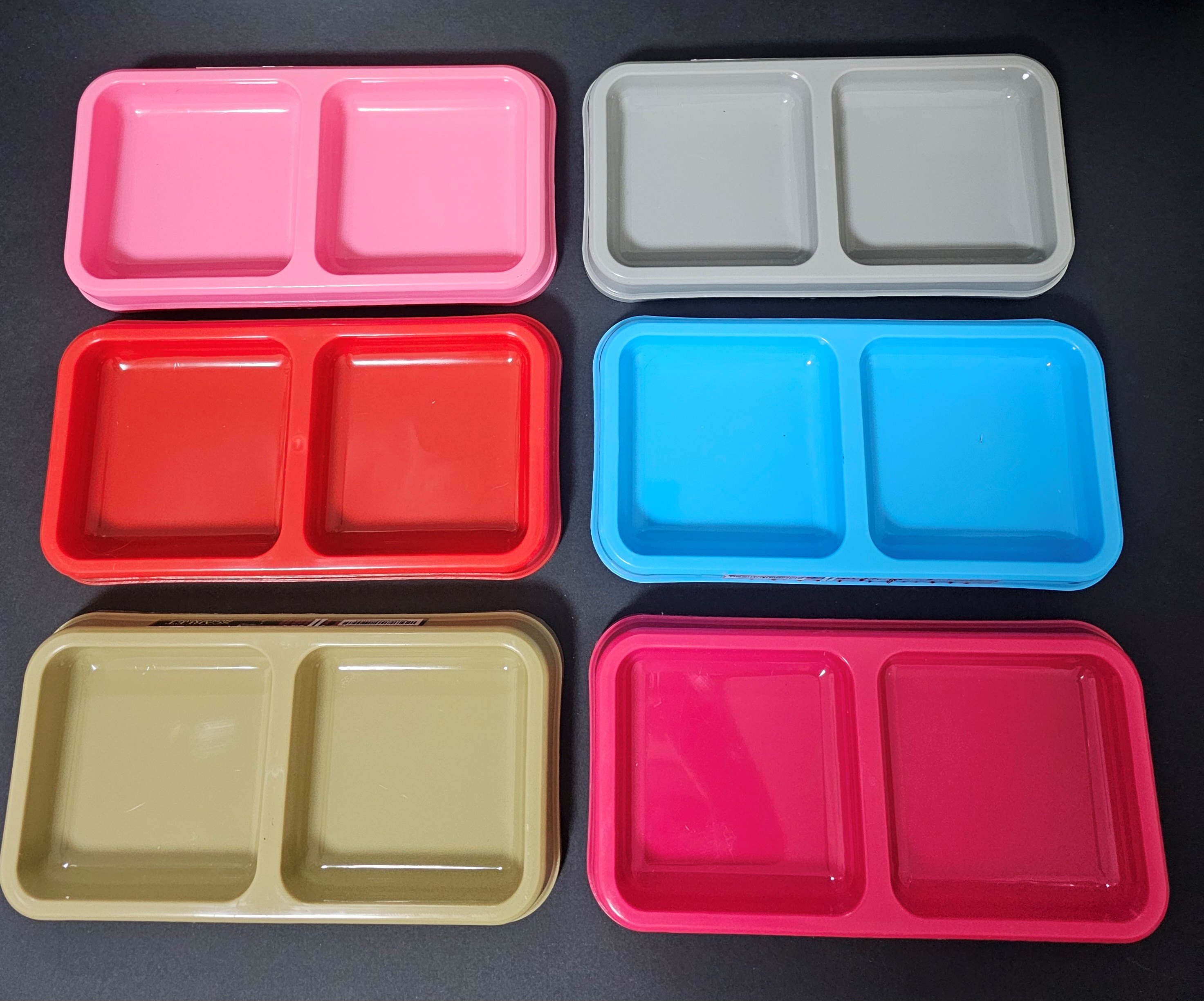 ظرف آب و غذای دو قلو کوچک