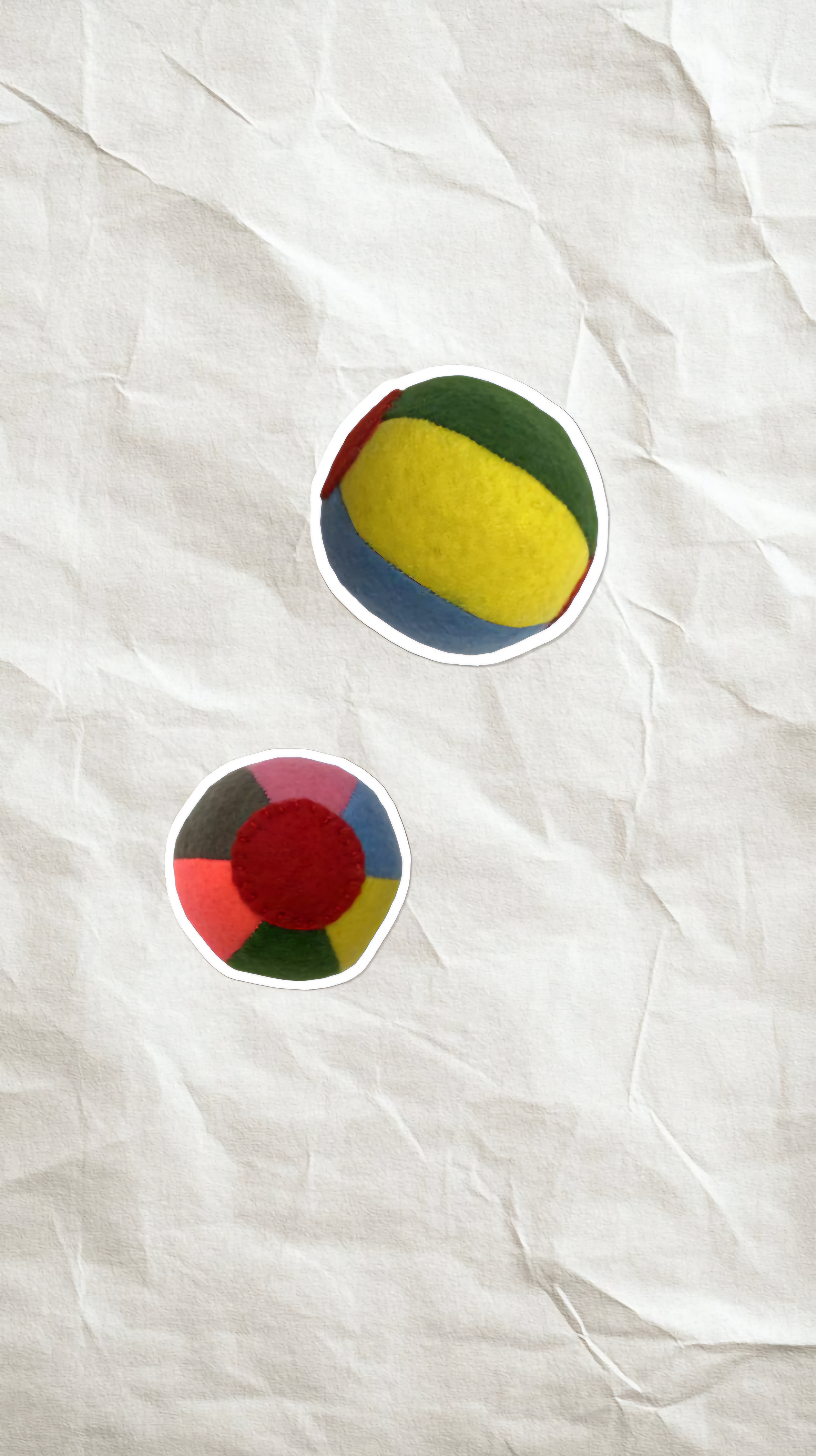 اسباب بازی نمدی توپ بزرگ